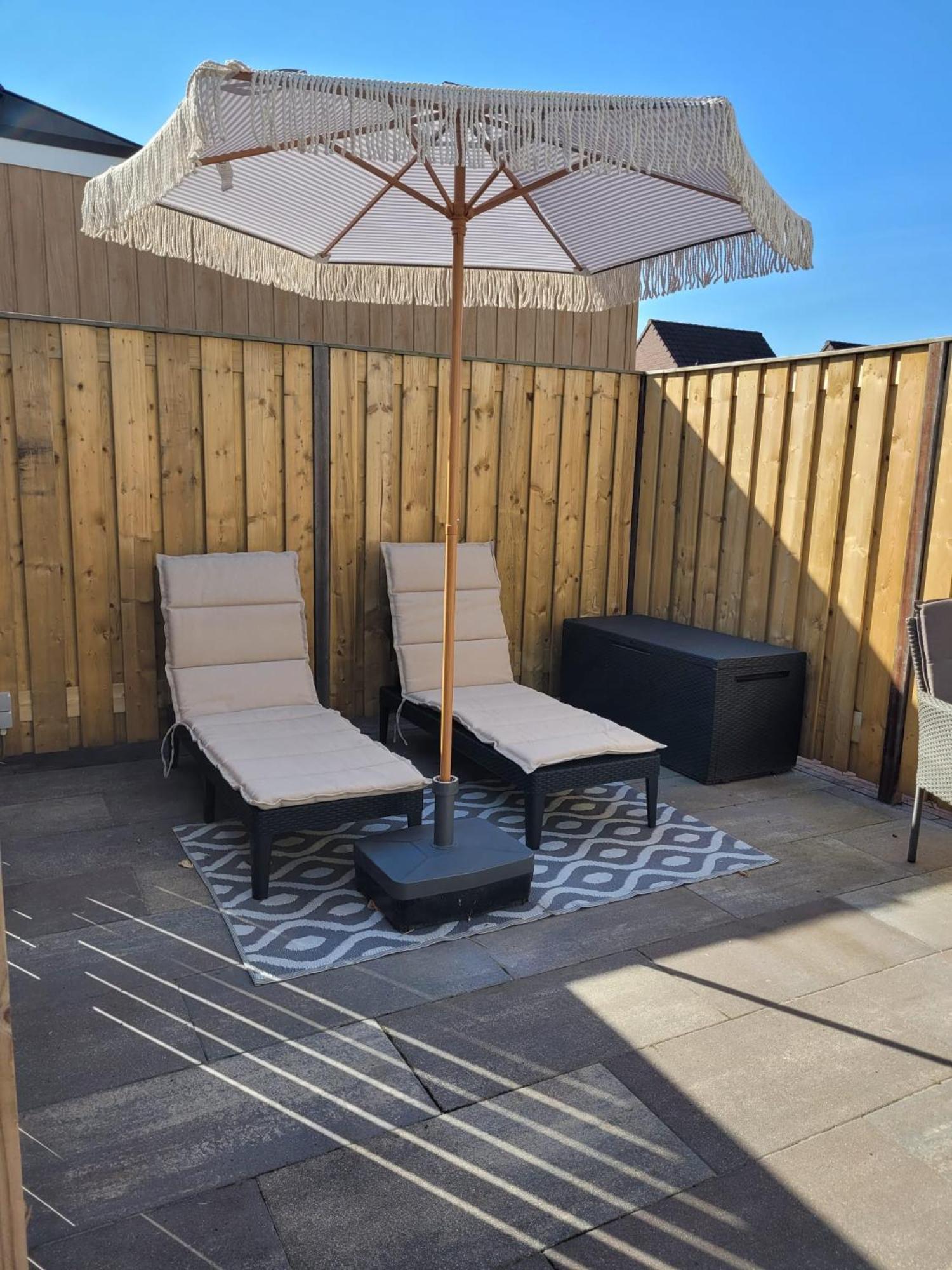 Luxe Kamer Langendam 48 Met Prive Terras Zoutelande Exterior foto